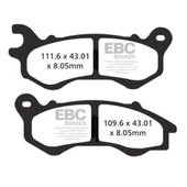 EBC SFAC603 HONDA PCX125/150 CARBON ÖN FREN BALATASI thumbnail 1