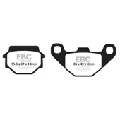 EBC SFAC067 KYMCO AGILITY 125 08-21 - DJANGO 125/150 CARBON ARKA FREN BALATASI thumbnail 1