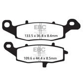 EBC FA229 KAWASAKI VERSYS 650 07-14 ÖN SOL , SUZUKI V-STROM DL650 ÖN SOL FREN BAL - 1