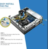 240W 24Pin + 4Pin Dell OptiPlex 390 790 990 için Güç Kaynağı POINWER H240AS-01 2TXYM 3WN11 H240AS-00 709MT SFF Güç Kaynağı CCCVC 3RK5T F79TD L240ASA -00 H240ES-00 D240ES-00 thumbnail 1