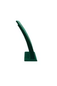 Süet Kumaş Yeşil Renk Ayaklı 17/8,5 cm Kolye Sergileme Dekoru - 3