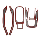 Toyota Corolla 2019 - 2025 E210 Kasa Vites Etrafı Kaplama Set KARBON thumbnail 6