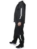 Yağmurluk Takım (Bahçıvan Tipi Askılı Pantolon Ve Mont) - Siyah thumbnail 3