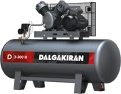 DALGAKIRAN HAVA KOMPRESÖRÜ D3 -200D    200 LT 8 BAR 3 HP - 1
