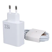 Weko WK-27876 M11 Beyaz 33 Watt Turbo Usb Şarj Başlık Adaptörü + Type-C Kablo thumbnail 2