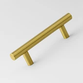 Alteta (96 mm - 9.6 cm) Gold Altın Metal Mobilya Mutfak Çekmece Dolap Dolabı Kulbu Kulpu Kulpları thumbnail 1