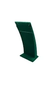 Süet Kumaş Yeşil Renk Ayaklı 17/8,5 cm Kolye Sergileme Dekoru - 4