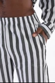 Kocabey 4007 Uzun Kol Çizgili Gaffur Erkek Pijama Takım - 4