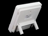 Bebek Odası Masaüstü Dijital Termometre Nem Ölçer Higrometre Saat - 2