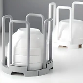 Tabak Bardak Kase Standı Bulaşık Kurutma Tutucu Mutfak Düzenleyici Organizatör - 1