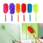 Teleskopik Mikrofiber Pratik Uzayabilen Toz Alma Fırçası Aparatı thumbnail 7