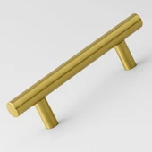 Alteta (128 mm - 12.8 cm) Gold Altın Metal Mobilya Mutfak Çekmece Dolap Dolabı Kulbu Kulpu Kulpları thumbnail 1