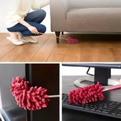 Teleskopik Mikrofiber Pratik Uzayabilen Toz Alma Fırçası Aparatı thumbnail 3