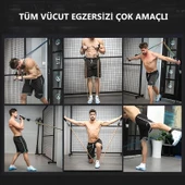 11 Parça Lateks Egzersiz Bandı Çekme Halatı Egzersiz Seti thumbnail 4