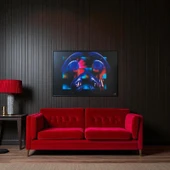 Dekoratif Soyut Tablo 70 x 100 cm CAN005 - Ev - Otel - Ofis - Hastahane - Kafe - Restoran Dekorasyonu thumbnail 1