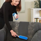 2Li Set Kıl Tüy Toplayıcı Kendinden Temizlemeli Tarak thumbnail 1