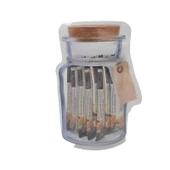 Kavanoz Görünümlü Kilitli Poşet Çıtçıtlı ve Pratik Torba 4 Adet thumbnail 5