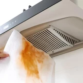 2 Adet Yağ Emici Duman Önleyici Pratik Mutfak Davlumbaz Koruyucu Dayanıklı Yedek Filtre 45x9 thumbnail 3