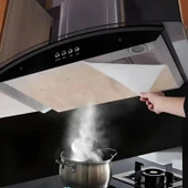 2 Adet Yağ Emici Duman Önleyici Pratik Mutfak Davlumbaz Koruyucu Dayanıklı Yedek Filtre 45x9 thumbnail 2