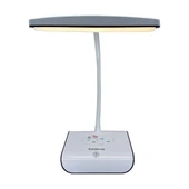 BUFFER® Şarjlı Oynar Esnek Başlıklı Dokunmatik 3 Farklı Modda Yanan Kaymaz Taban LED Masa Lambası thumbnail 1