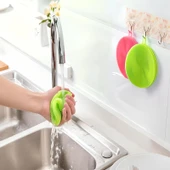 2′li Kir Tutmaz Tırtıklı Yüzey Bulaşık Yıkama Pedi thumbnail 2