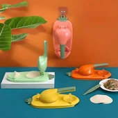 Havuç Tasarımlı Şık Pratik Börek Mantı Hamuru Presleme Börek Yapma Kalıbı - 2