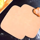 50 Adet Air Fryer Pişirme Kağıdı Tek Kullanımlık Yağ Su Geçirmez Yapışmaz Deliksiz Düz Kare Model thumbnail 1