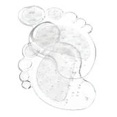 Ayakkabı İçi Ayak Kaydırmaz Dolgulu Rahat Silikon Pedi Tabanlığı thumbnail 1