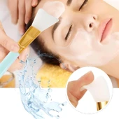 2li Silikon Temizlemesi Kolay Kullanılabilen Yüz Cilt Bakımı Maske Ve Krem Spatulası thumbnail 4