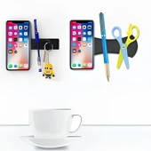 Yeni Nesil Nanotech Güçlü Yapıştırıcı Cep Telefonu Tutucu Pad thumbnail 2