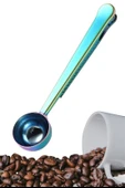 BUFFER® Mandallı Kahve Ölçü Kaşığı Renkli Çok Fonksiyonlu Paslanmaz Çelik Kaşık - 7