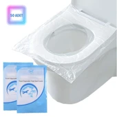 BUFFER® 50 Adet Kullan At Pratik Kullanımlı Hijyenik Klozet Kapağı Poşeti thumbnail 1