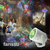 Çocuk Odası ve Parti Projeksiyon Lambası: Canlı ve Eğlenceli Görseller - 1