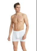 Blackspade 9313 Beyaz Silver Modal Uzun Erkek Boxer thumbnail 4