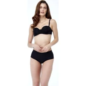 Golshan 128-028 Siyah Gabriella Desteksiz Toparlayıcı Straplez Sütyen thumbnail 1