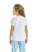 Blackspade 50817 Beyaz Modal Kısa Kollu Kız Çocuk Pijama Takımı - 2