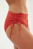 Eros 2513 Kiremit Yanı Büzgülü İpli Bikini Altı thumbnail 2