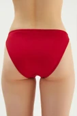 Eros 2516 Koyu Kırmızı 2 Cm İnce Kenar Bikini Altı thumbnail 3