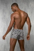 Doreanse 1814 Zebra Desenli Modal Erkek Boxer thumbnail 3