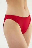 Eros 2516 Koyu Kırmızı 2 Cm İnce Kenar Bikini Altı thumbnail 2