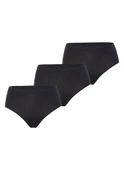 Blackspade 1577 Siyah 3'Lü Paket Pamuklu Yüksek Bel Külot thumbnail 1