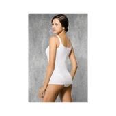 Doreanse 9320 Beyaz Modal İnce Askılı Kadın Atlet thumbnail 2