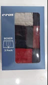 Eros 121 3'Lü Paket Likralı Erkek Boxer thumbnail 2