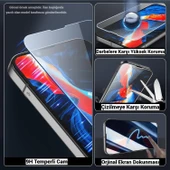 iPhone 11 Pro Uyumlu 9H Temperli Kırılmaz Ekran Koruyucu Cam(3 Adet) - 2