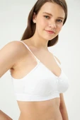 Eros 500 Beyaz Pamuklu Belansiz Emzirme Sütyeni thumbnail 2