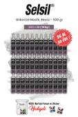 Selsil 500 gr, 36 AL 30 ÖDE Silikonize Mastik, Beyaz ve rosie pamuk thumbnail 1