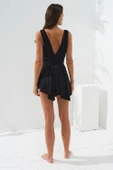Pierre Cardin 231120 Siyah V Yaka Elbise Mayo - 2