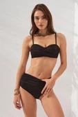 Pierre Cardin 231239 Siyah Anna Soft Straplez Bikini Takım thumbnail 3