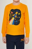 Roly Poly 3186 Turuncu Renk Erkek Çocuk Pijama Takımı - 4