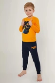 Roly Poly 3186 Turuncu Renk Erkek Çocuk Pijama Takımı - 2